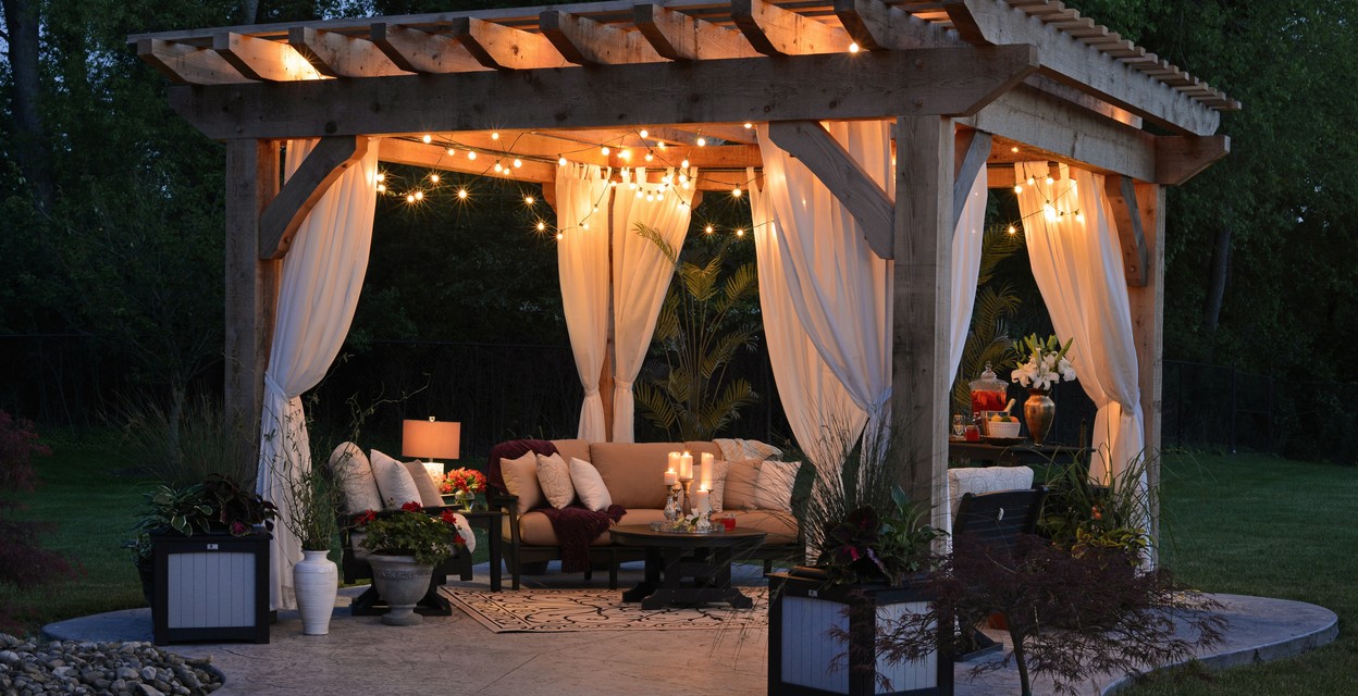 Vi bygger en pergola 11.9